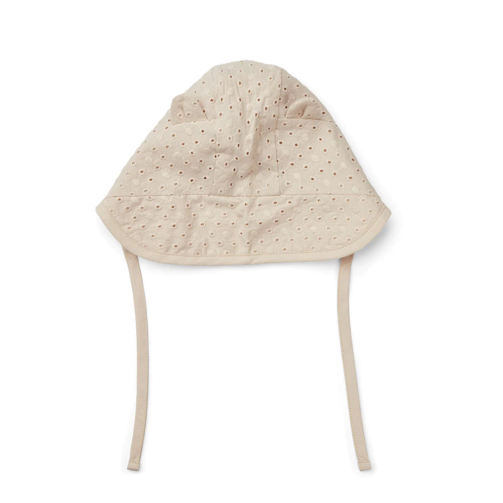 Touca em algodão orgânico com bordado - Liewood