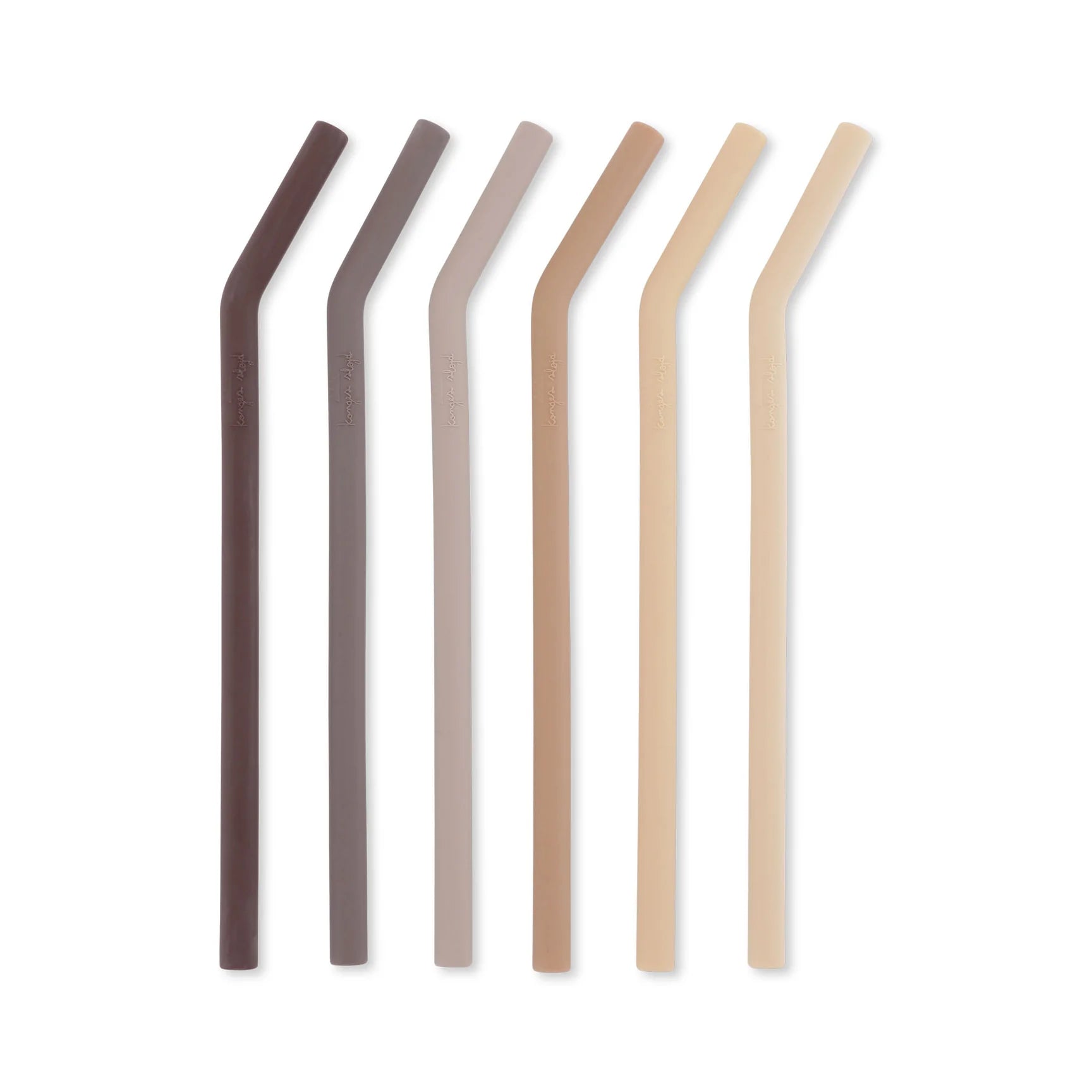 Pack palhinhas em silicone - Konges Slojd