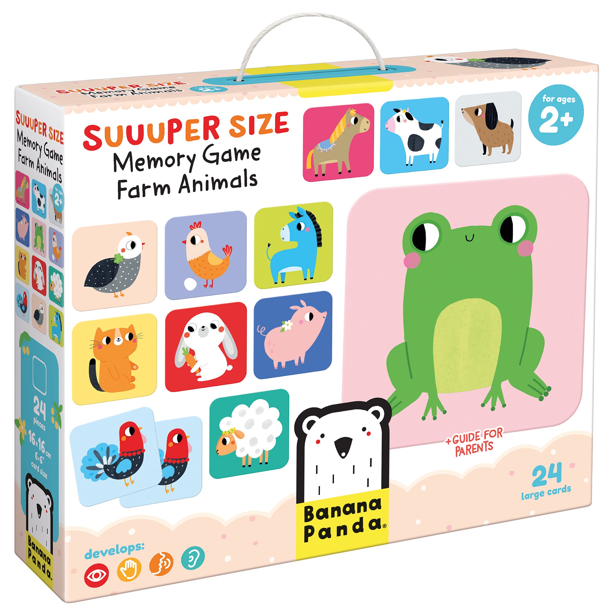 Suuuper size MEMORY GAME - Banana Panda