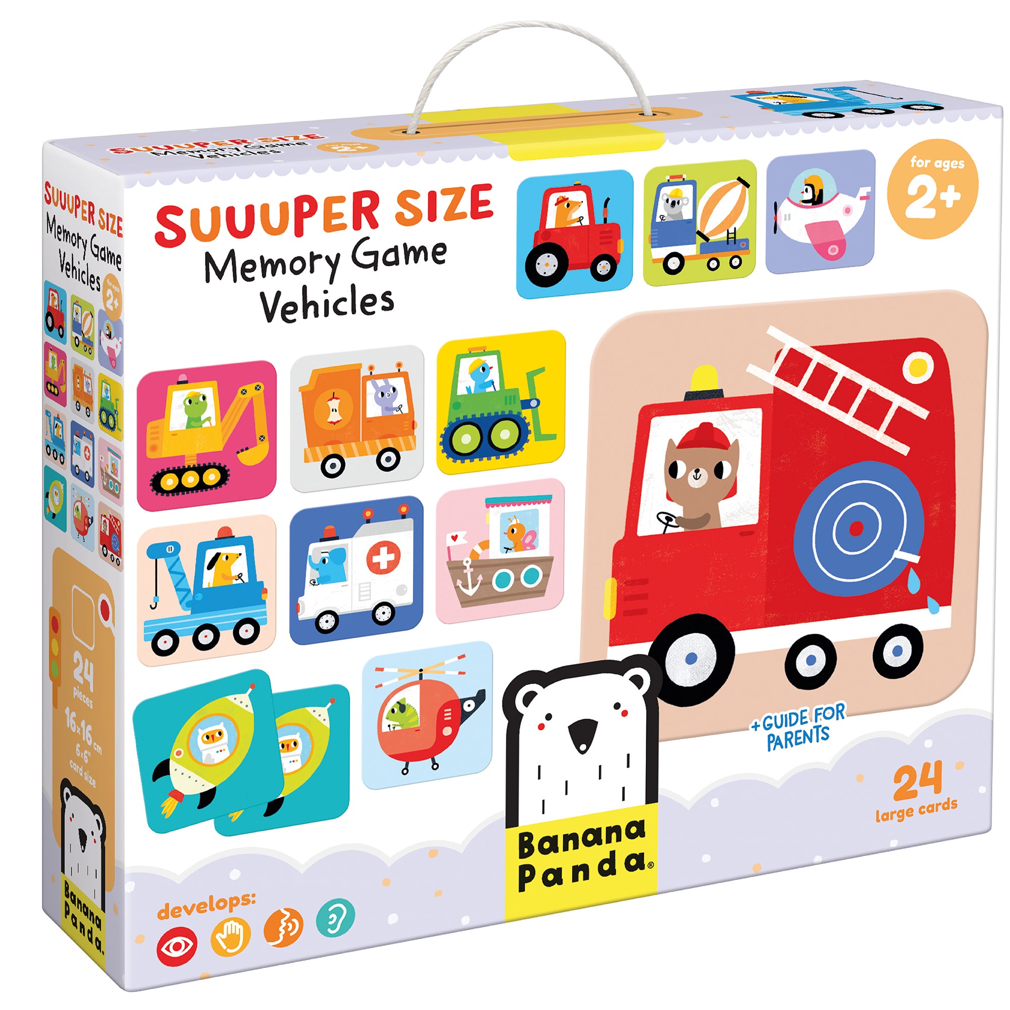 Suuuper size MEMORY GAME - Banana Panda