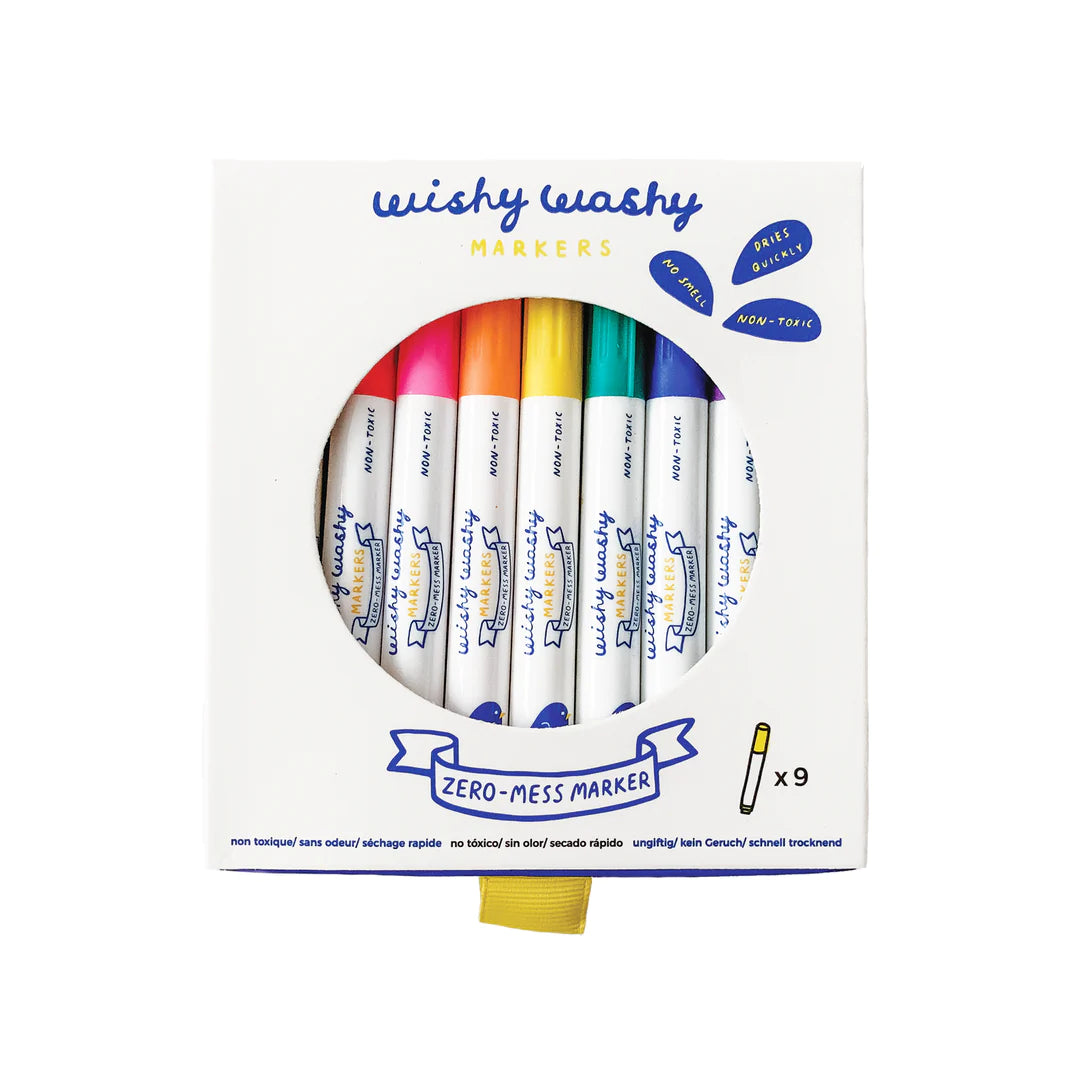 Wishy Washy Markers - Jac Jac bird