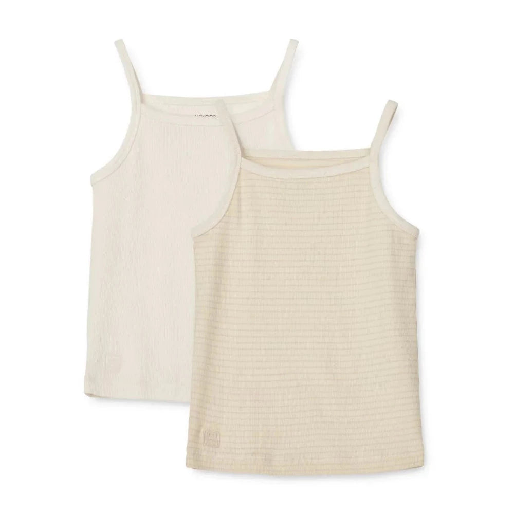 Pack 2 tops algodão orgânico - Liewood