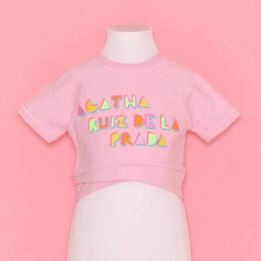 T-shirt letras estampadas - chuvadeamor