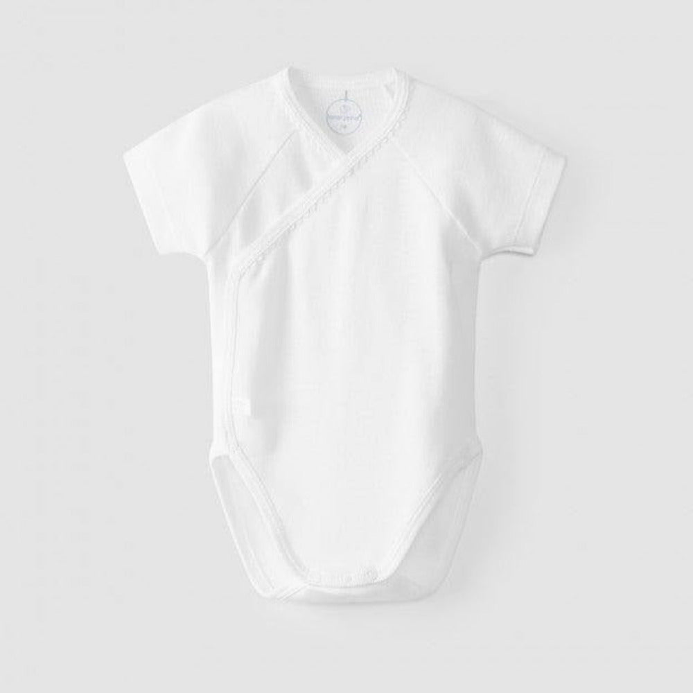 Body trespasse manga curta 100% Algodão - Laranjinha - chuvadeamor