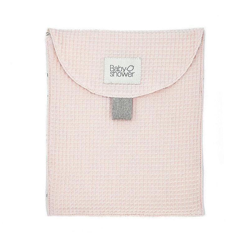 Bolsa em algodão da primeira roupinha - BabyShower