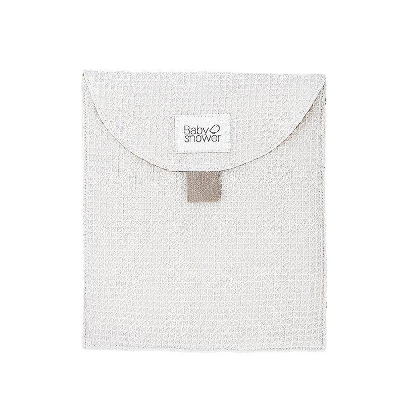 Bolsa em algodão da primeira roupinha - BabyShower