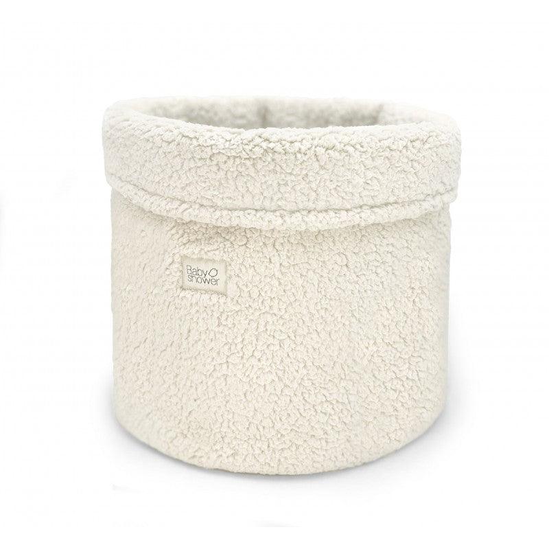 Cesta fofa para arrumação - chuvadeamor