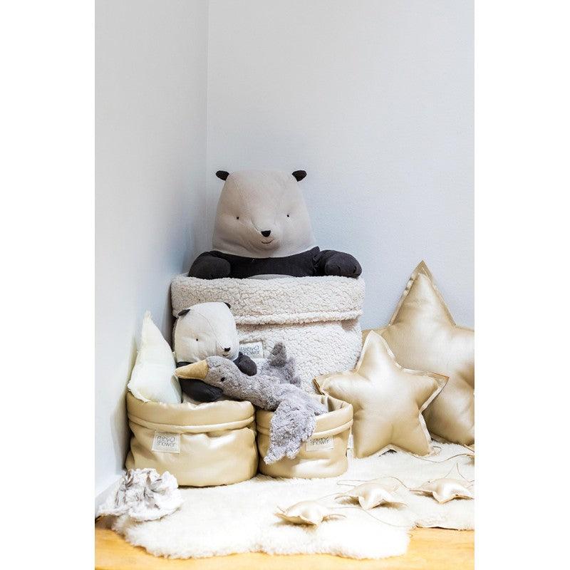 Cesta fofa para arrumação