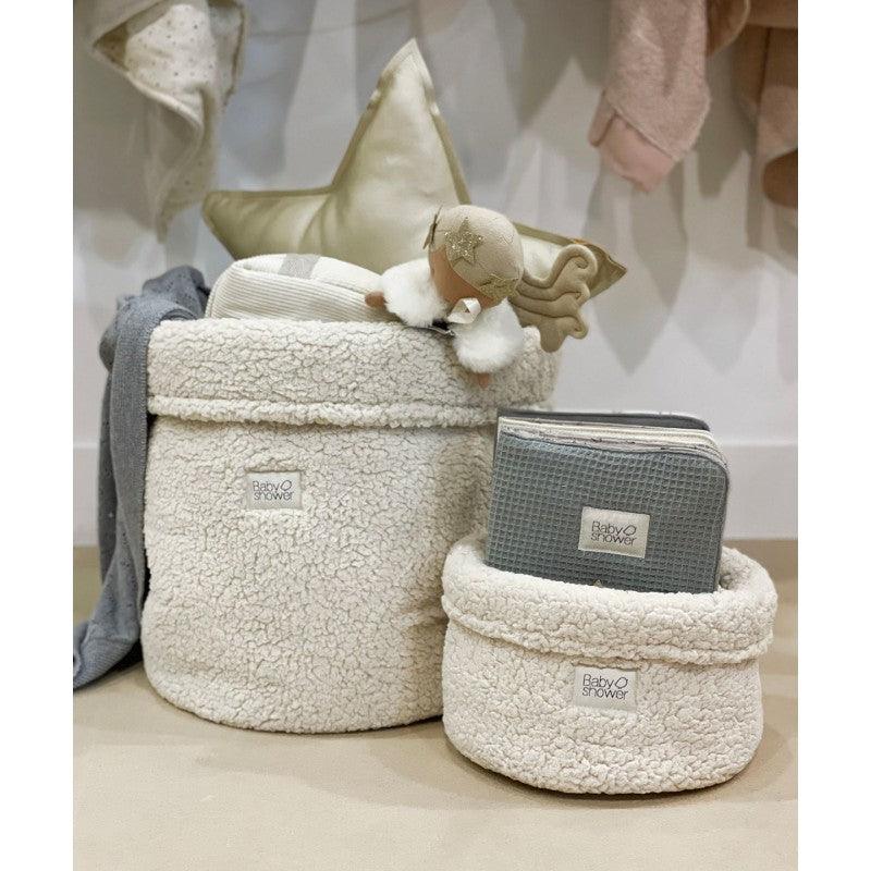 Cesta fofa para arrumação