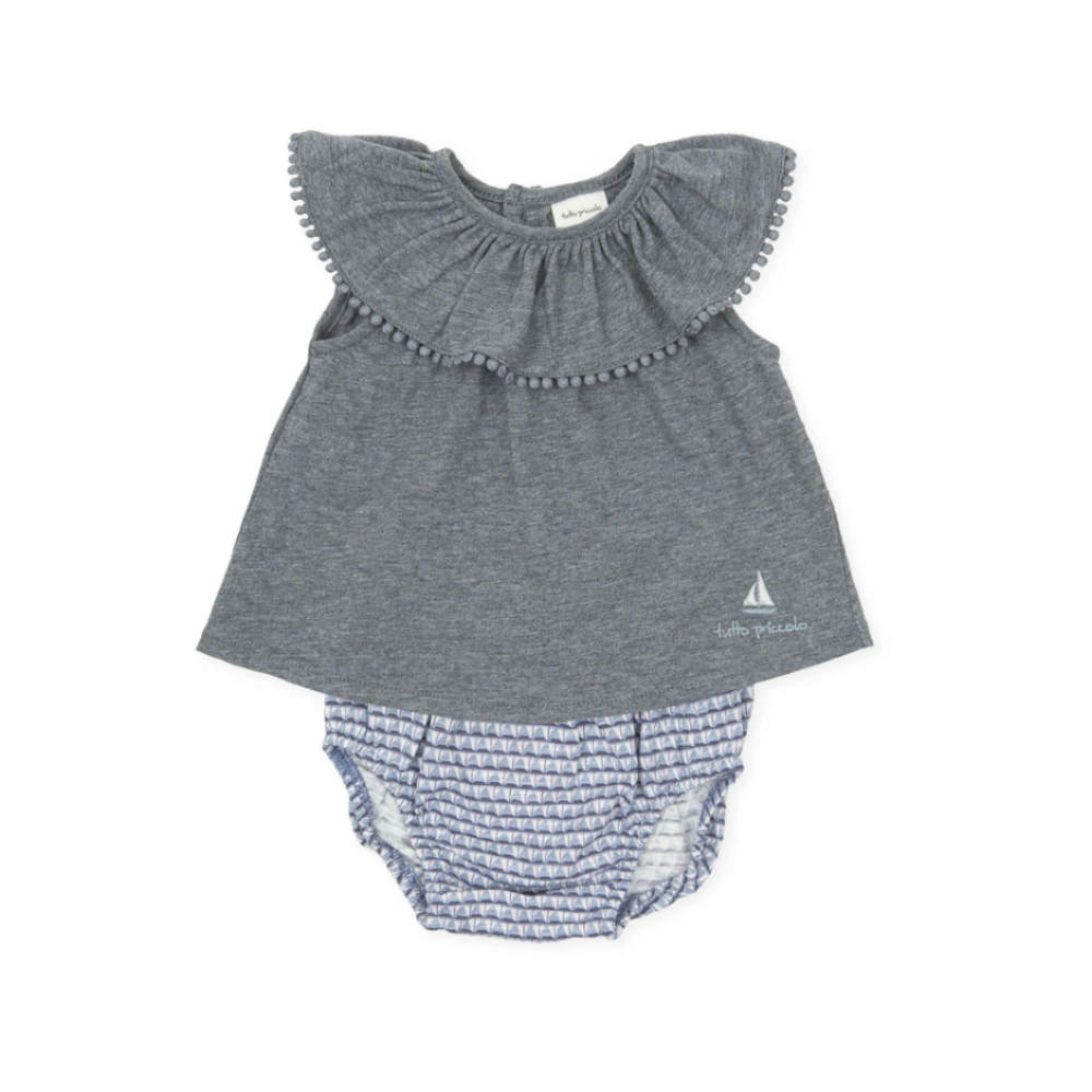 Blusa + Tapa fraldas - Tutto Piccolo - chuvadeamor