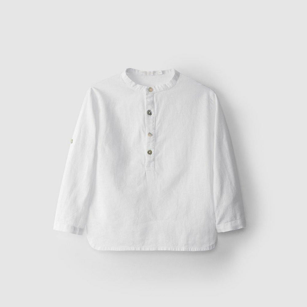 Camisa linho - Laranjinha - chuvadeamor