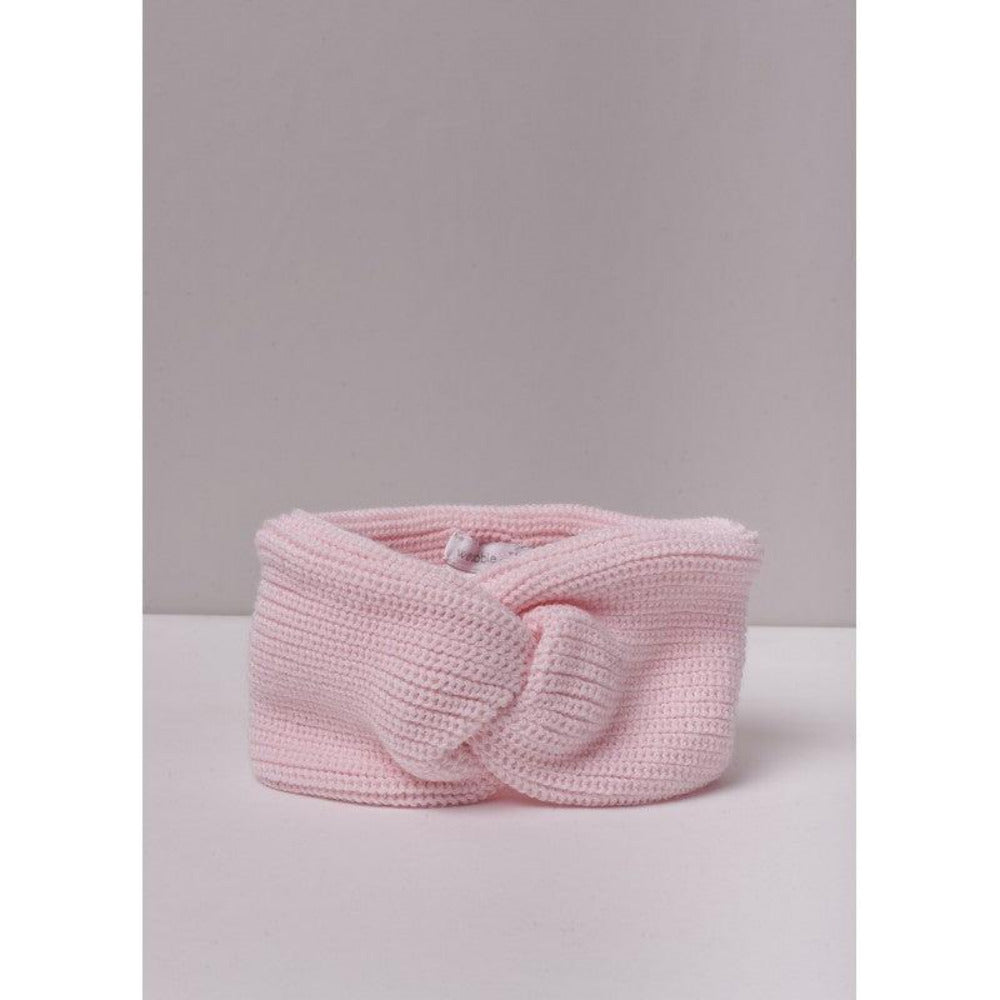 Fita de cabelo em malha de lã