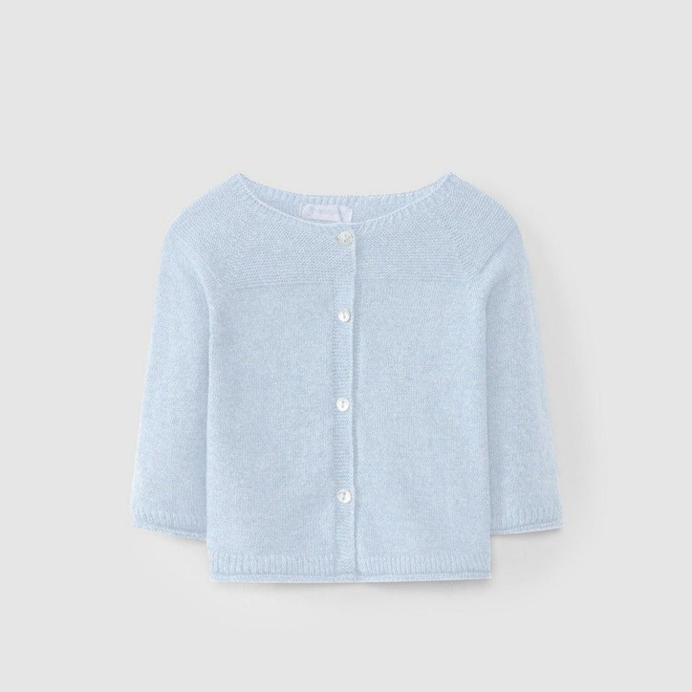 Casaco tricotado com caxemira Laranjinha - Laranjinha