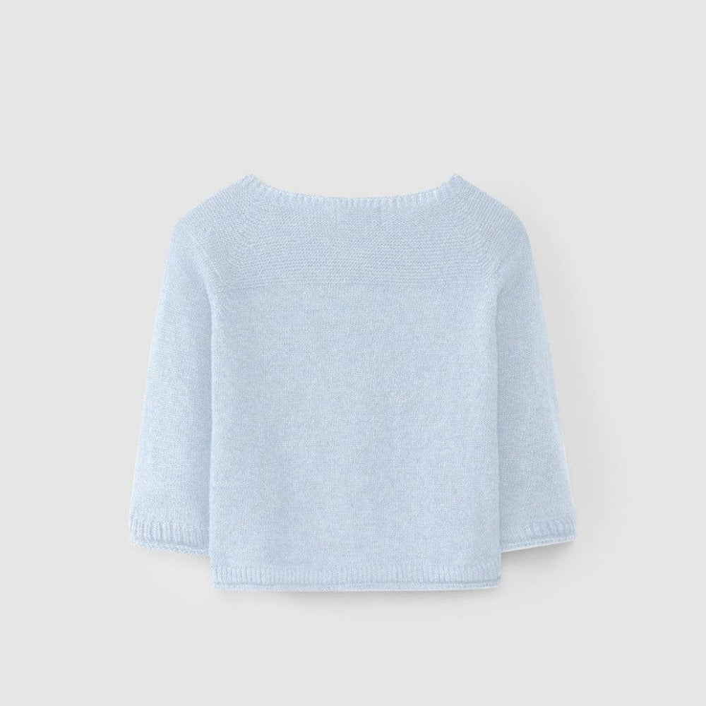 Casaco tricotado com caxemira Laranjinha - Laranjinha