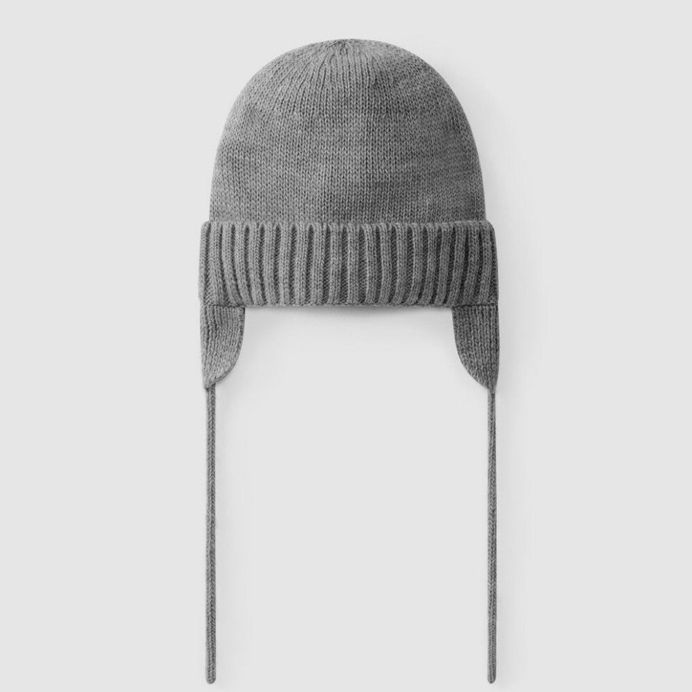Gorro aviador tricotado - chuvadeamor