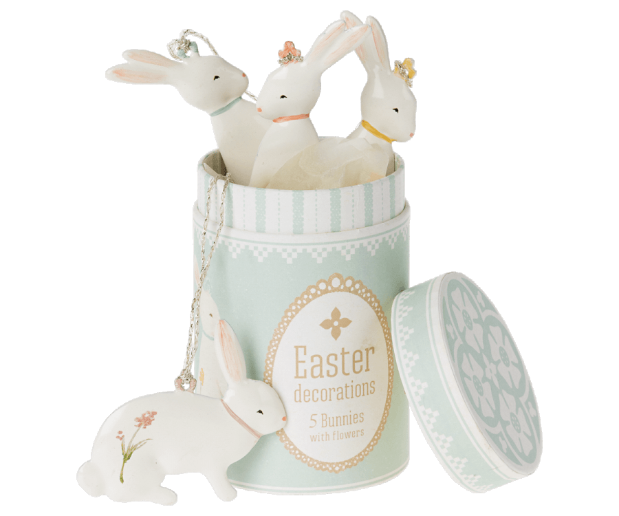 Coelhinhos decorativos - chuvadeamor