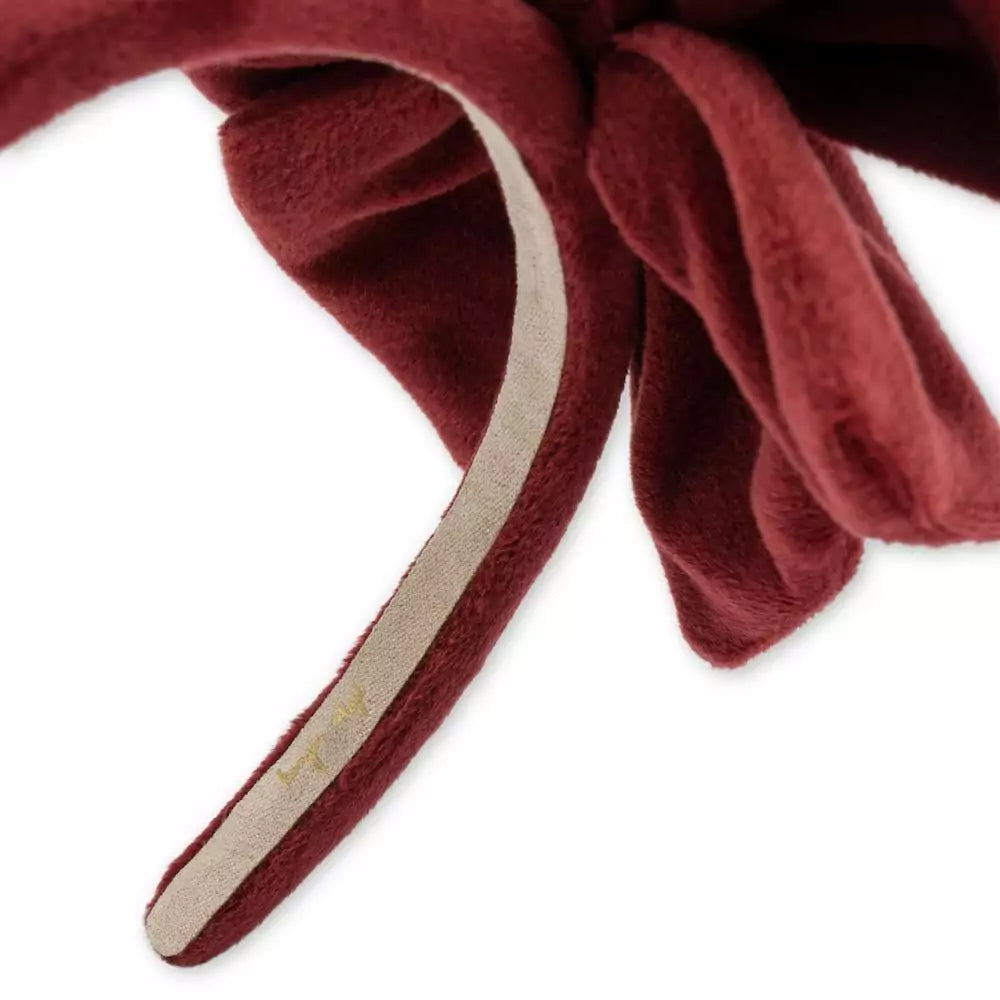 Bandolete de veludo vermelho - Konges Slojd