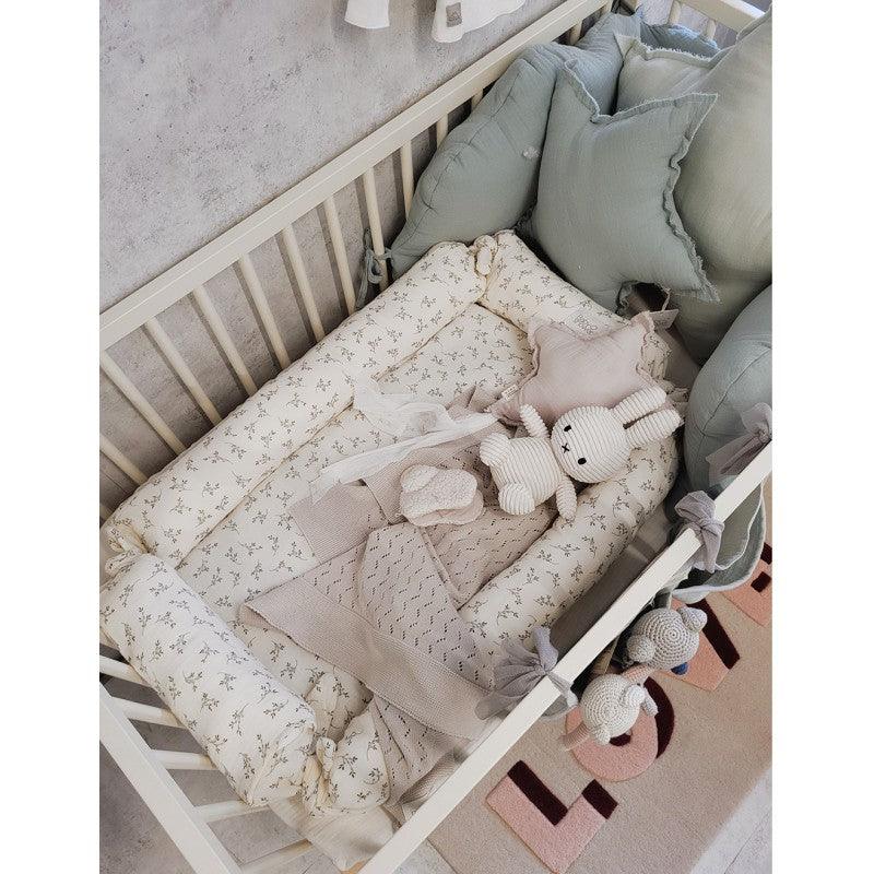 Mini ninho em 100% Algodão Orgânico - BabyShower