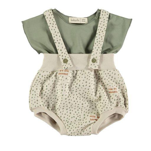 Fofo e t-shirt algodão orgânico - chuvadeamor