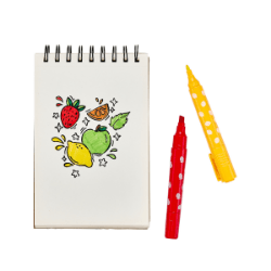 Marcadores dupla ponta com aromas - OOLY