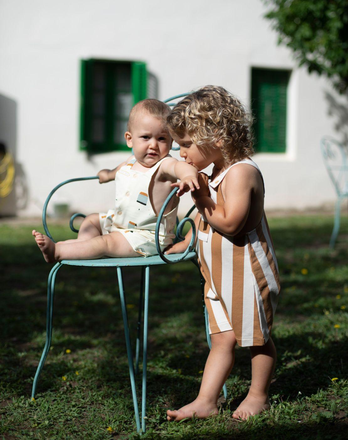 Jardineiras STRIPES - Babyclic