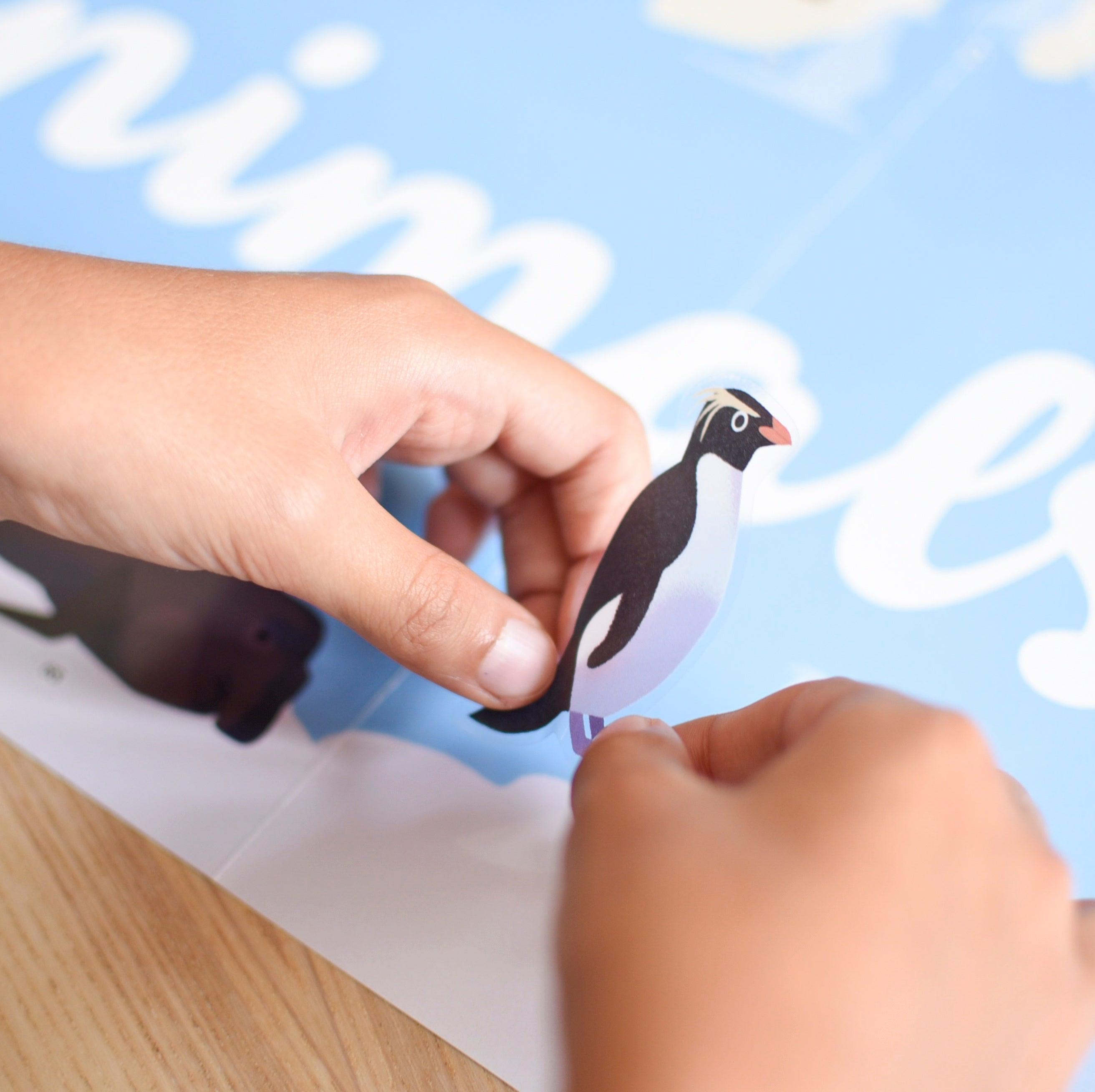 O meu poster de autocolantes dos 5 aos 10 anos - POPPIK