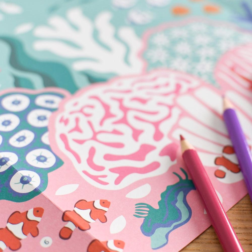 Poster para colorir - POPPIK