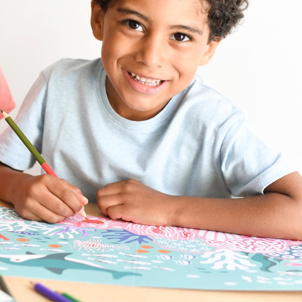 Poster para colorir - POPPIK