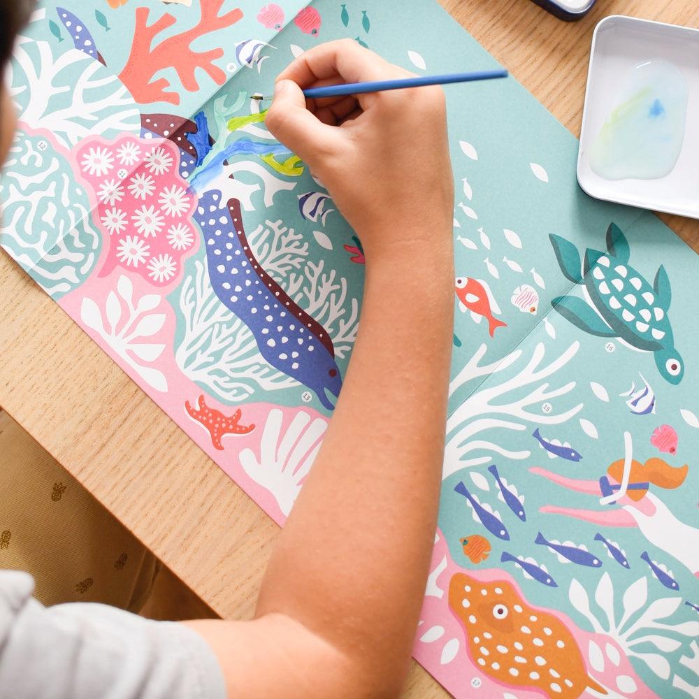 Poster para colorir - POPPIK