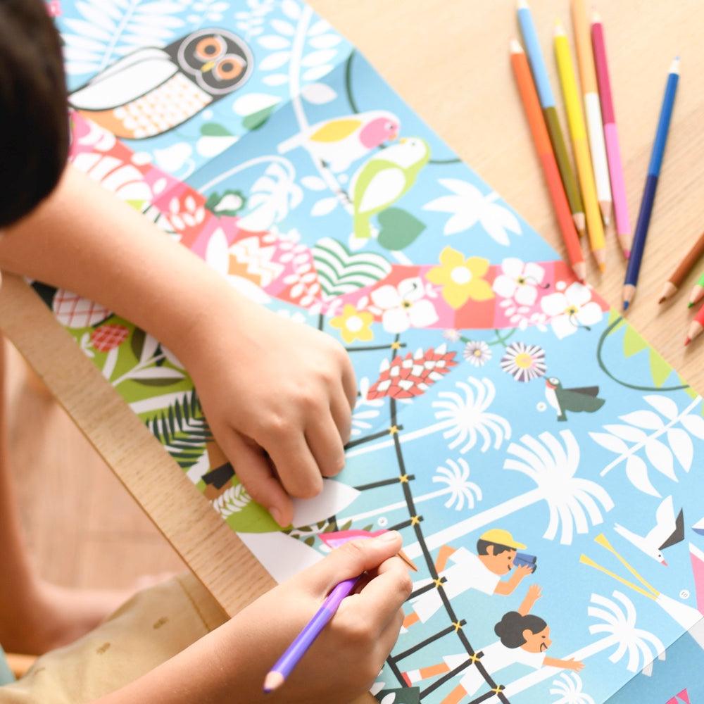 Poster para colorir - POPPIK