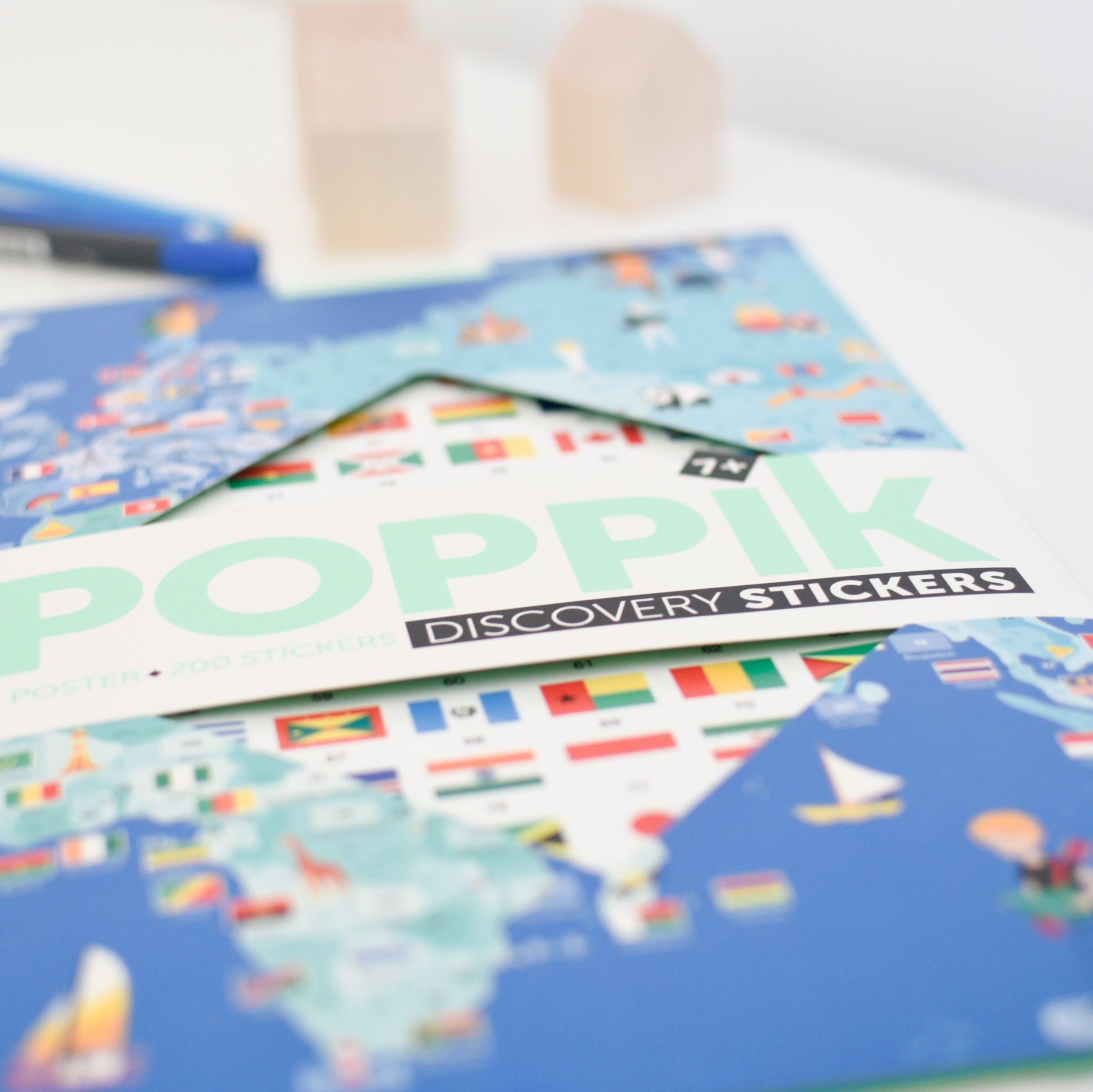 O meu poster de autocolantes dos 7 aos 12 anos - POPPIK