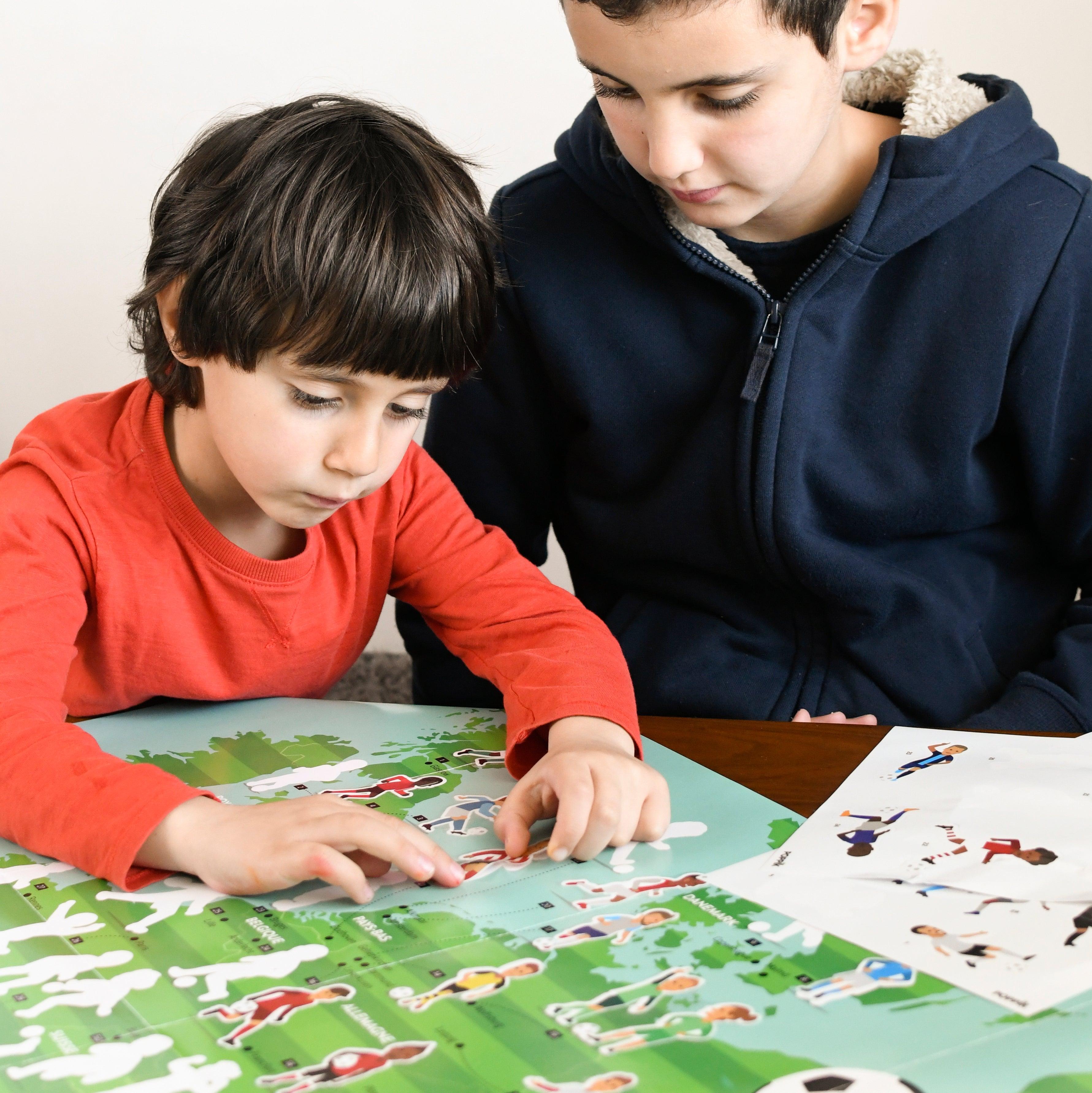 O meu poster de autocolantes dos 7 aos 12 anos - POPPIK