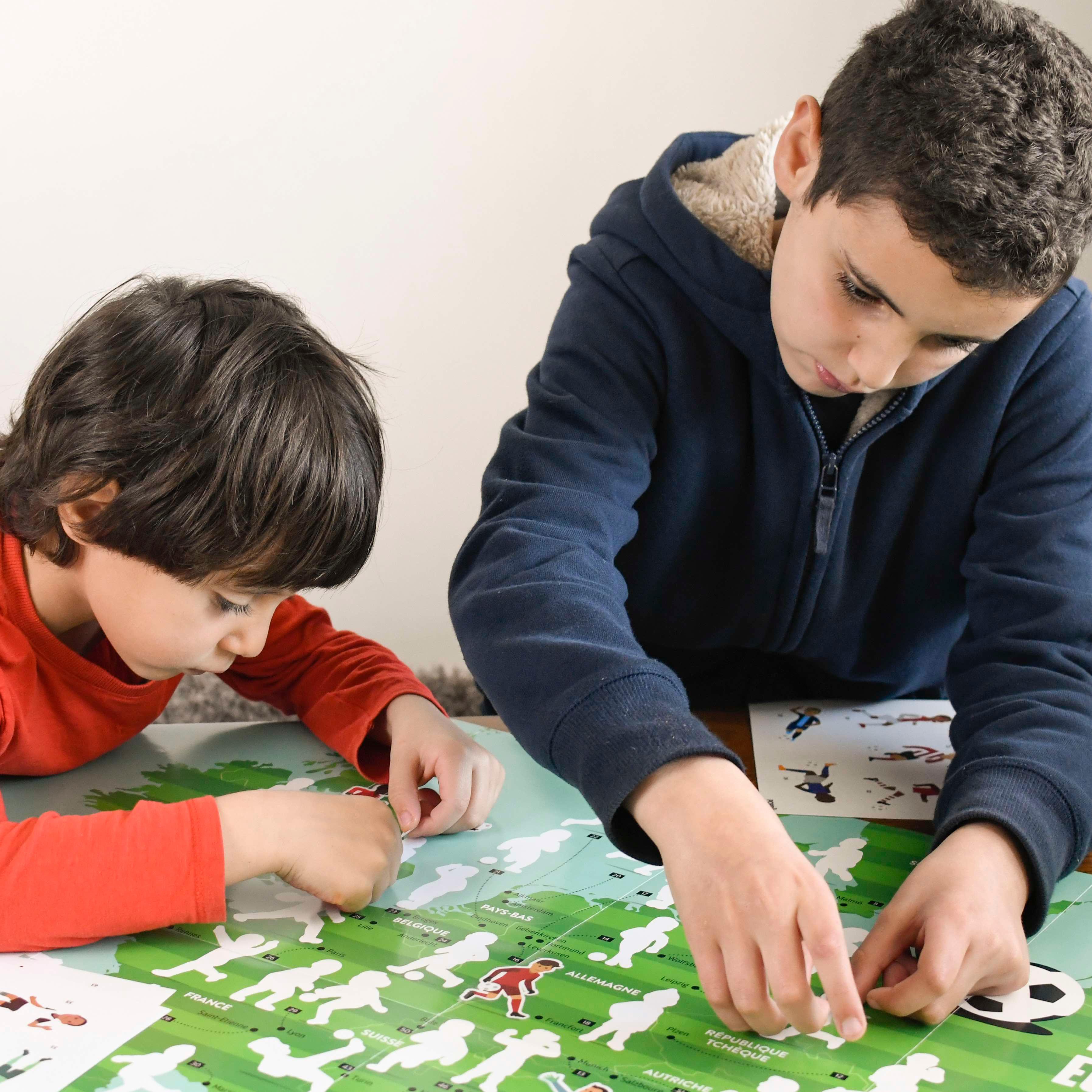 O meu poster de autocolantes dos 7 aos 12 anos - POPPIK