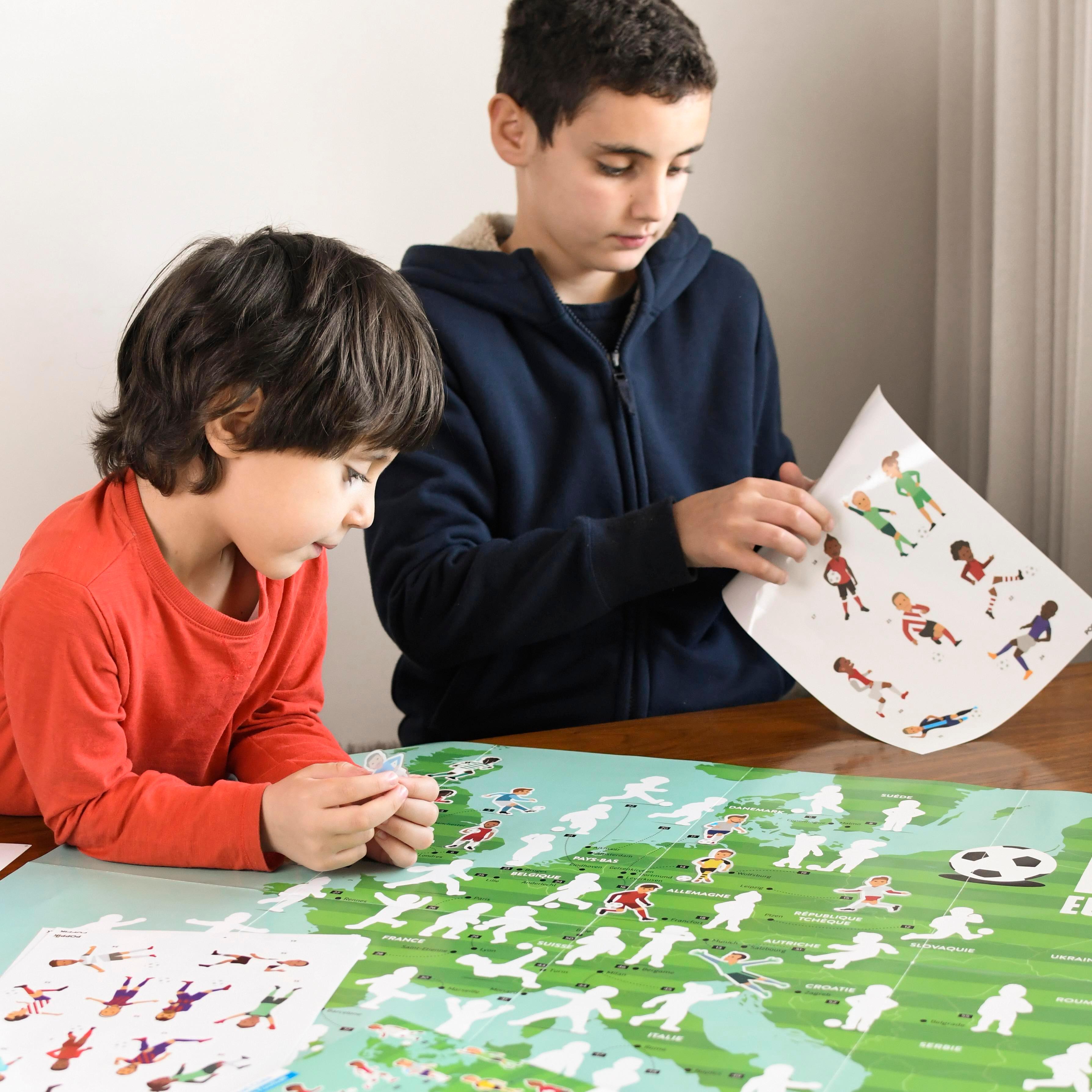 O meu poster de autocolantes dos 7 aos 12 anos - POPPIK