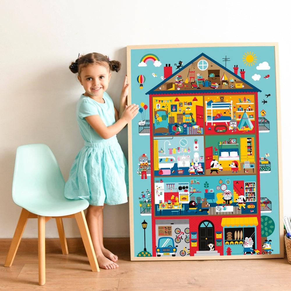 O meu poster de autocolantes dos 3 aos 8 anos - POPPIK