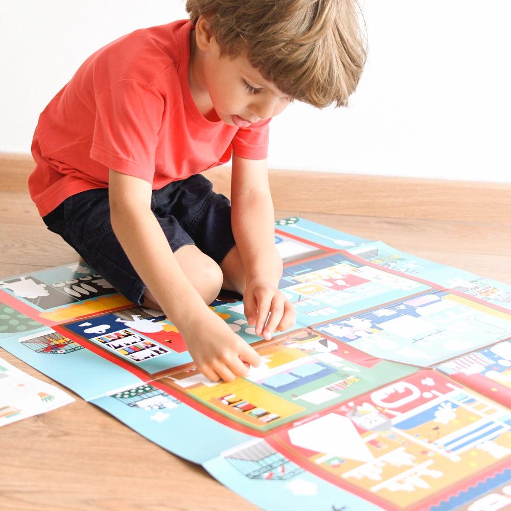 O meu poster de autocolantes dos 3 aos 8 anos - POPPIK