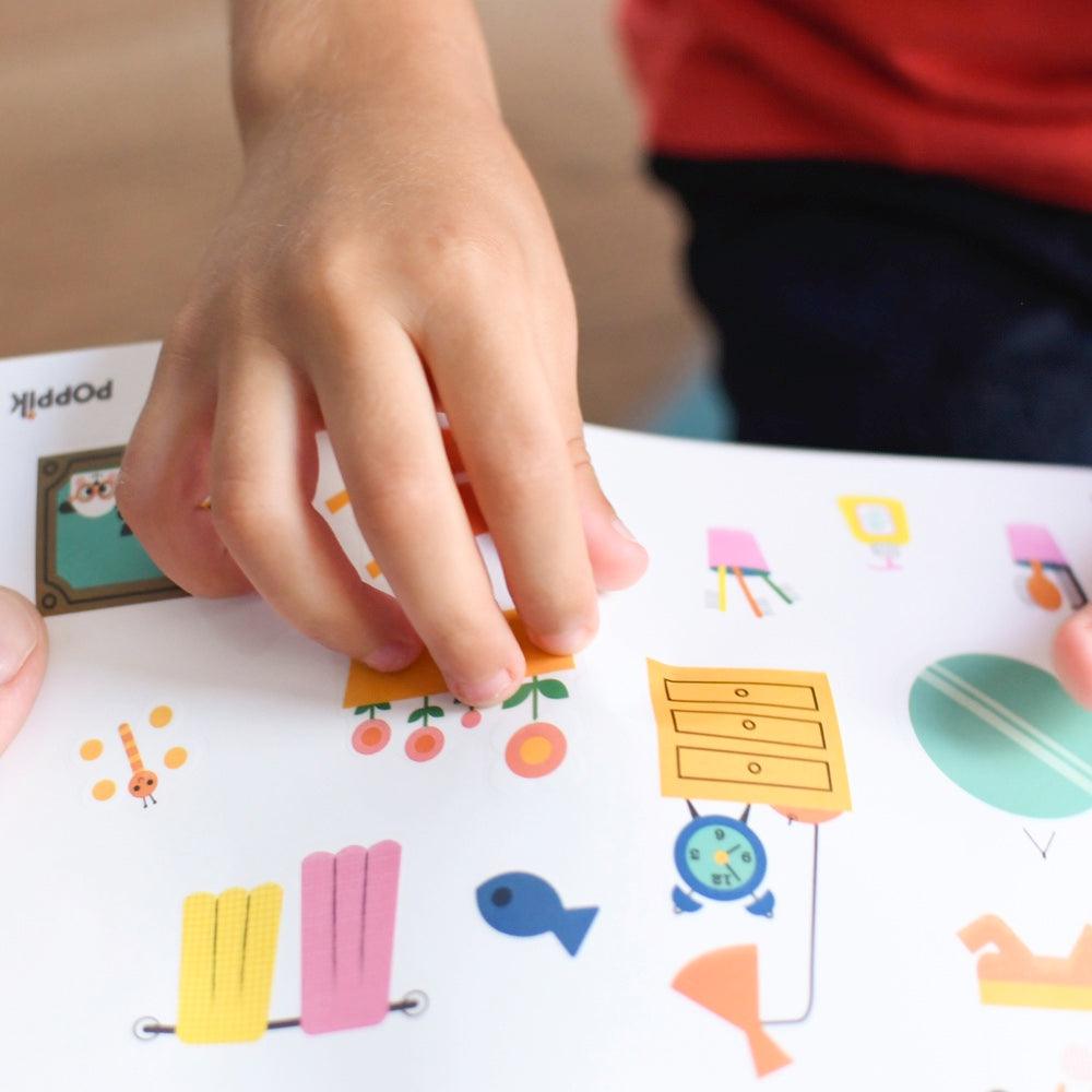 O meu poster de autocolantes dos 3 aos 8 anos - POPPIK