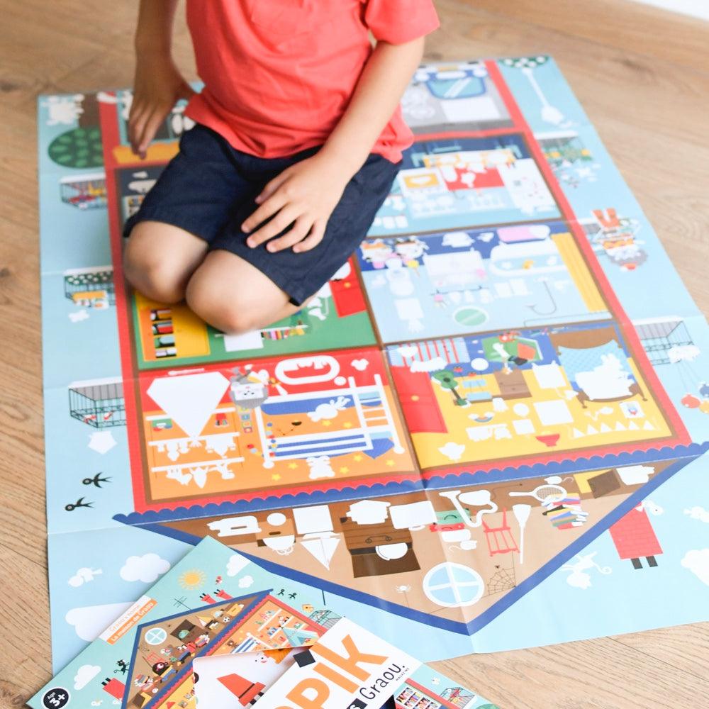 O meu poster de autocolantes dos 3 aos 8 anos - POPPIK