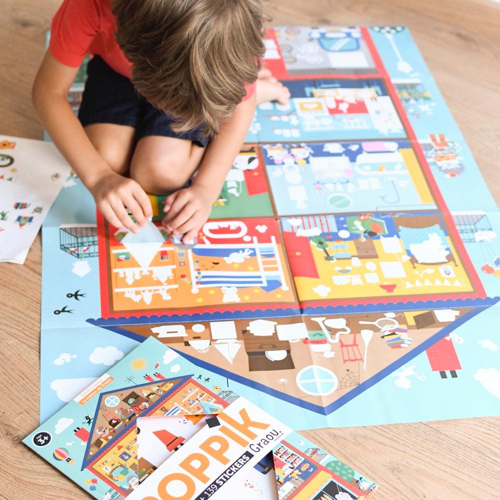 O meu poster de autocolantes dos 3 aos 8 anos - POPPIK