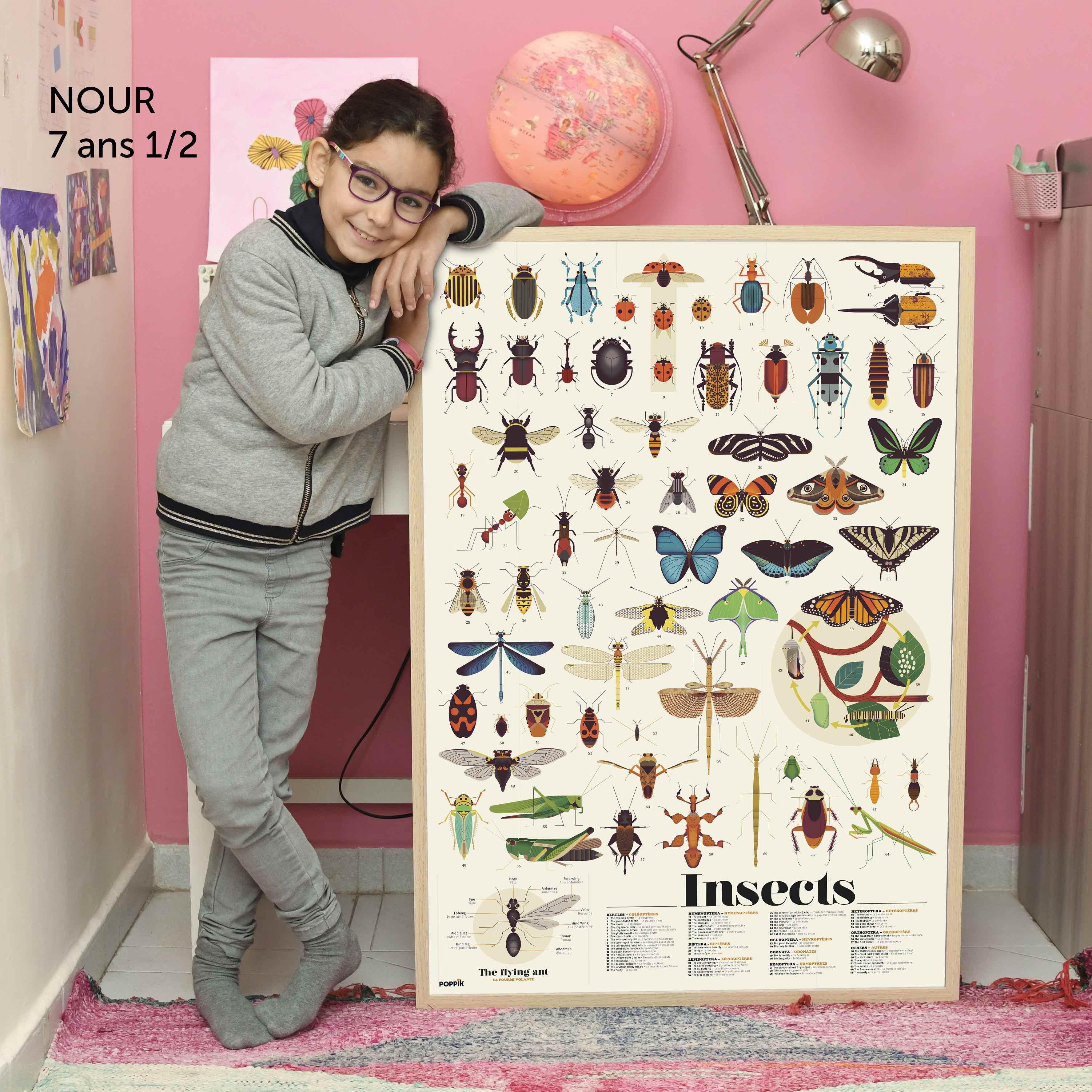 O meu poster de autocolantes dos 5 aos 10 anos - POPPIK