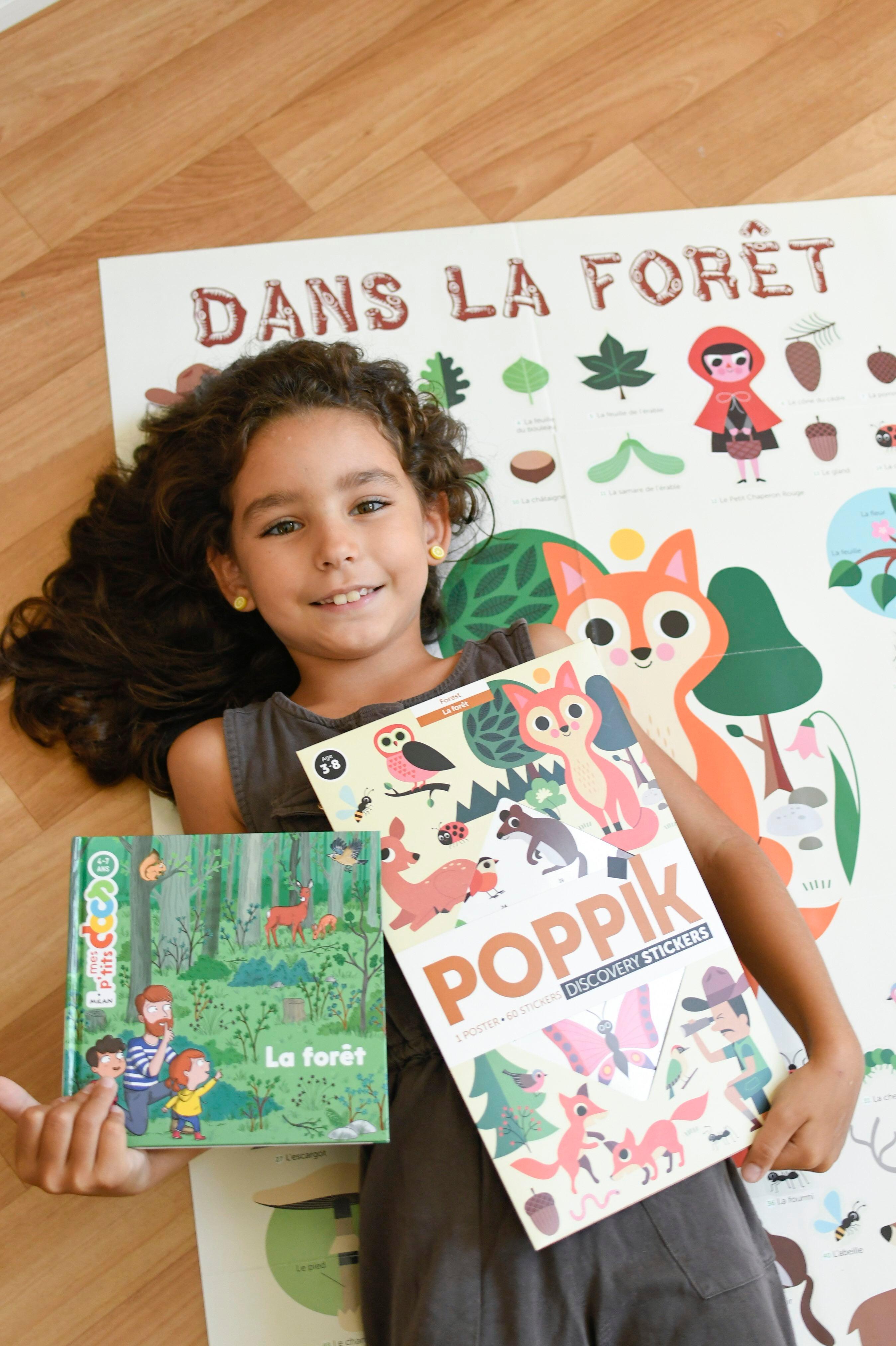 O meu poster de autocolantes dos 3 aos 8 anos - POPPIK