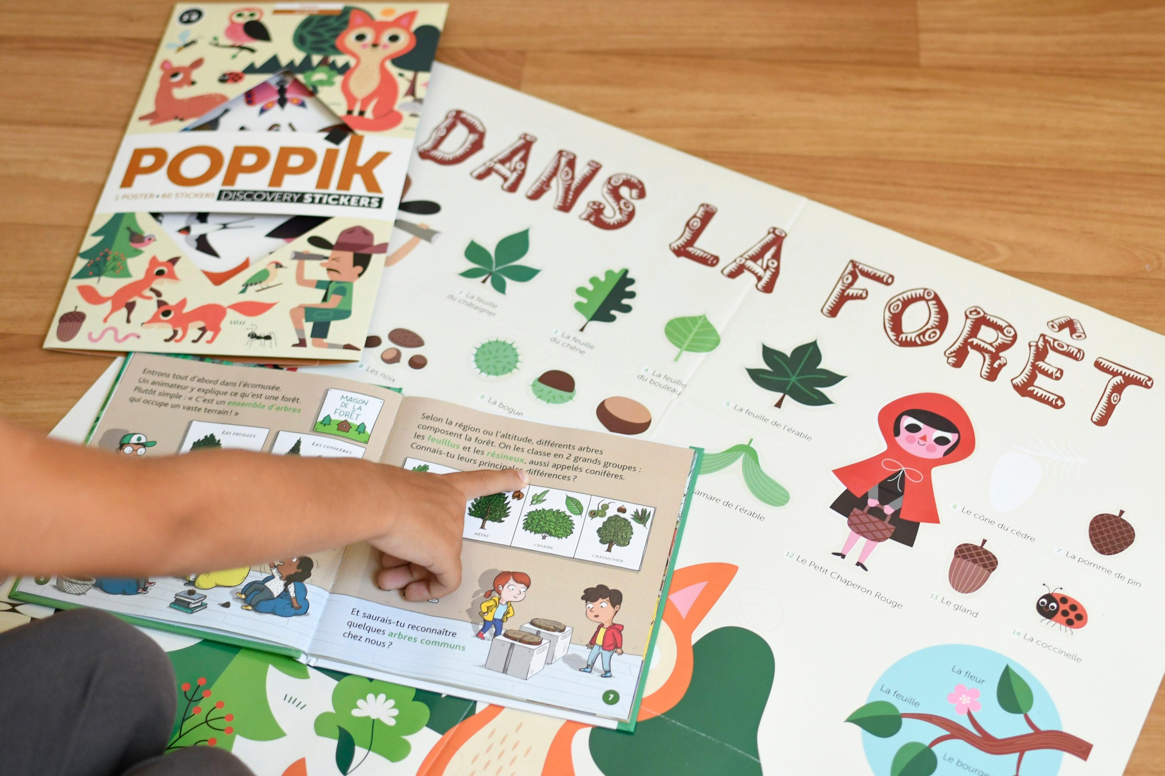 O meu poster de autocolantes dos 3 aos 8 anos - POPPIK