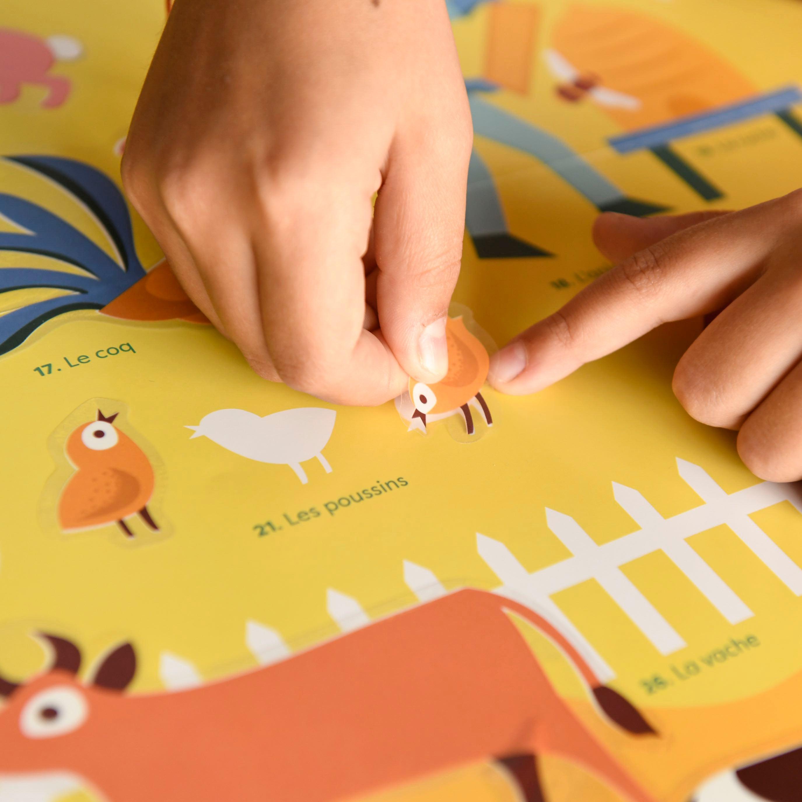 O meu poster de autocolantes dos 3 aos 8 anos - POPPIK