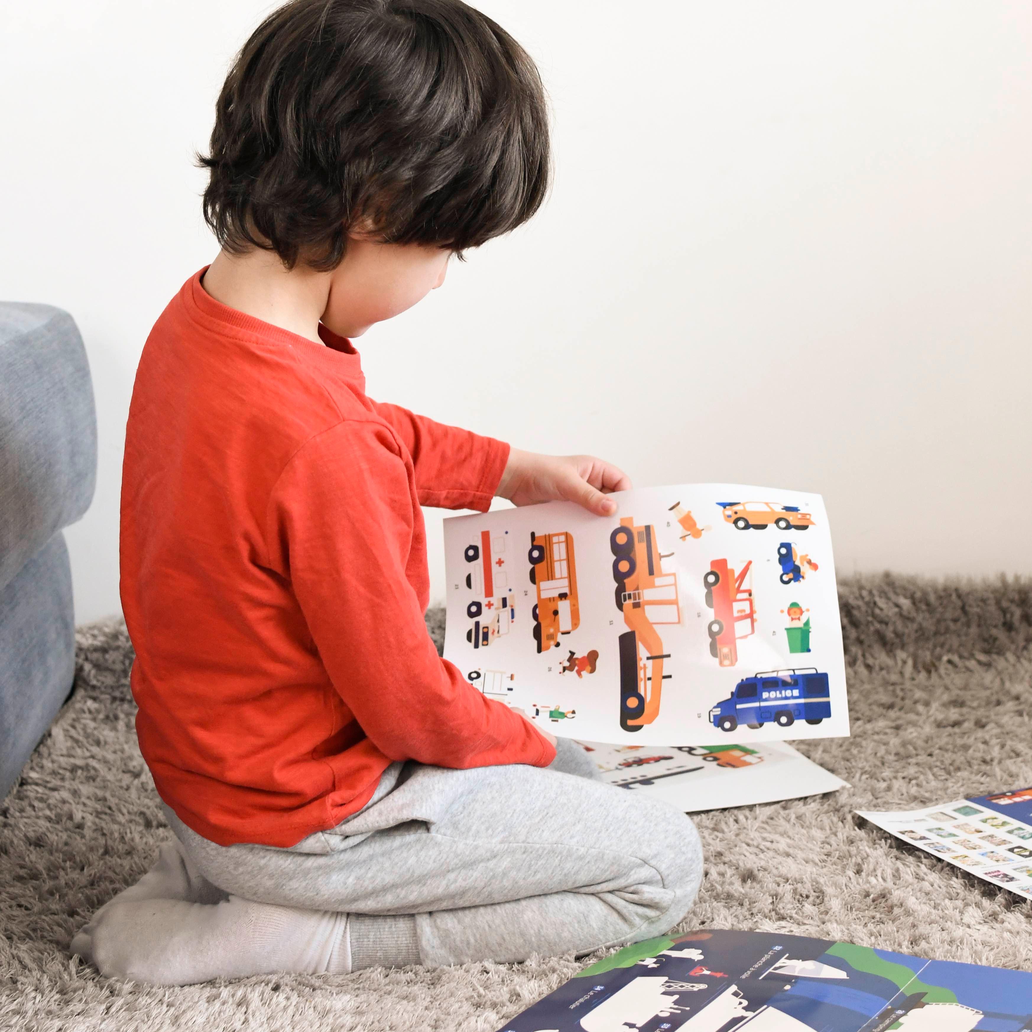 O meu poster de autocolantes dos 3 aos 8 anos - POPPIK