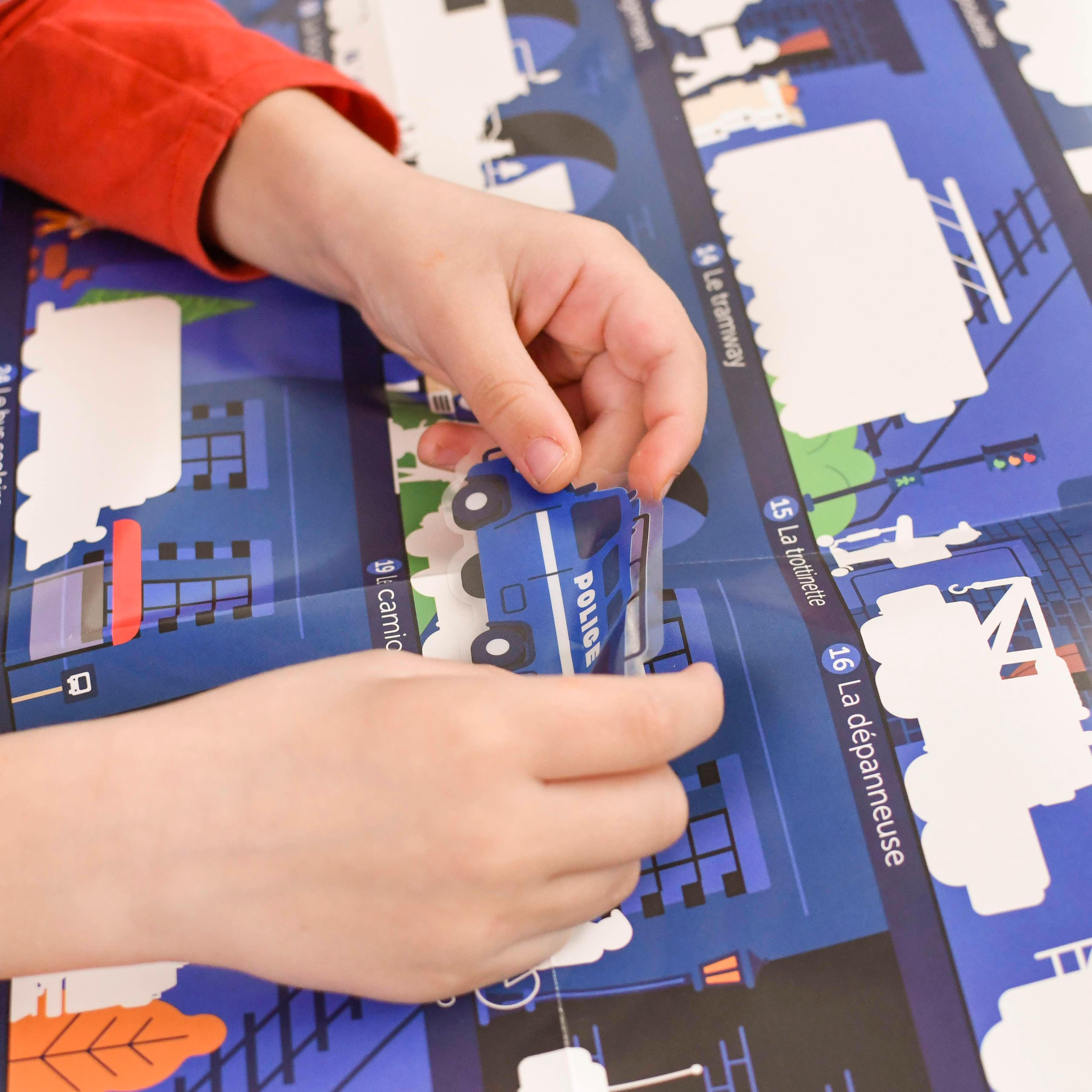 O meu poster de autocolantes dos 3 aos 8 anos - POPPIK