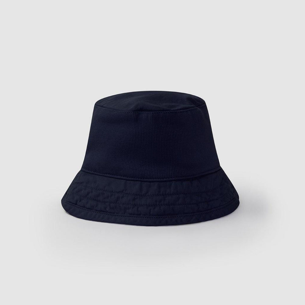 Chapéu em tecido e malha canelada - Laranjinha