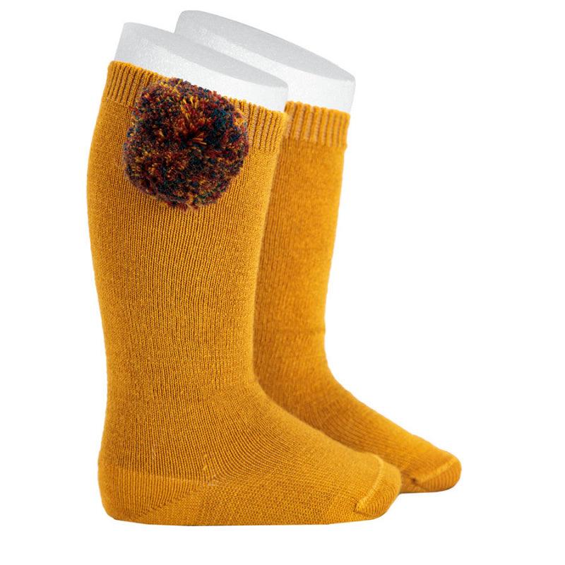 Meia com Pompom várias cores - Cóndor